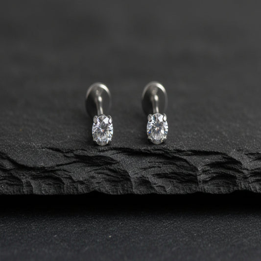 Crystal Stud Earring Pairs