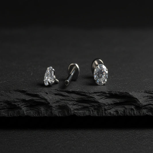 Crystal Stud Earring Pairs