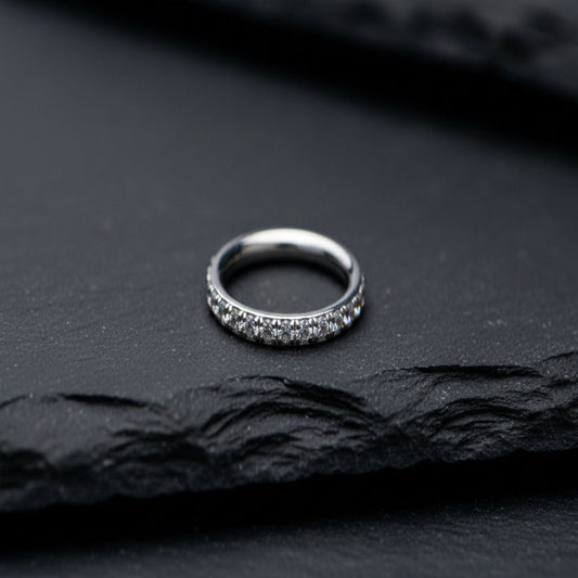 Anillo de clic Crystal Row