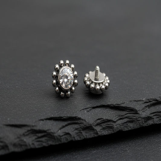 CZ Flower Dermal Top