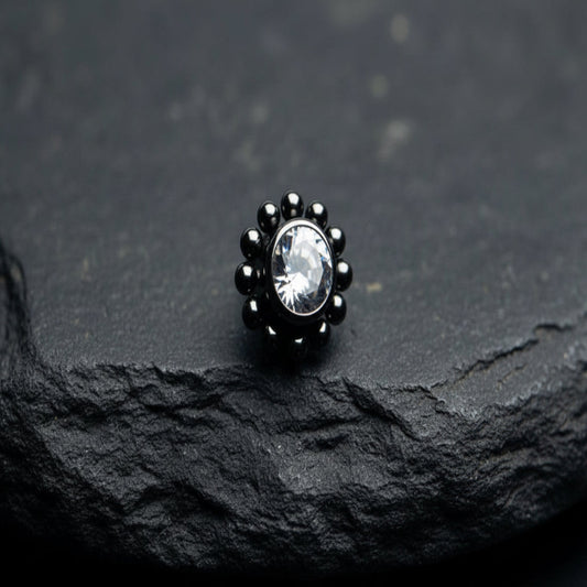 CZ Flower Dermal Top