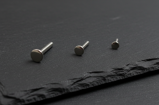 16G | Threadless Labret Flatback Post