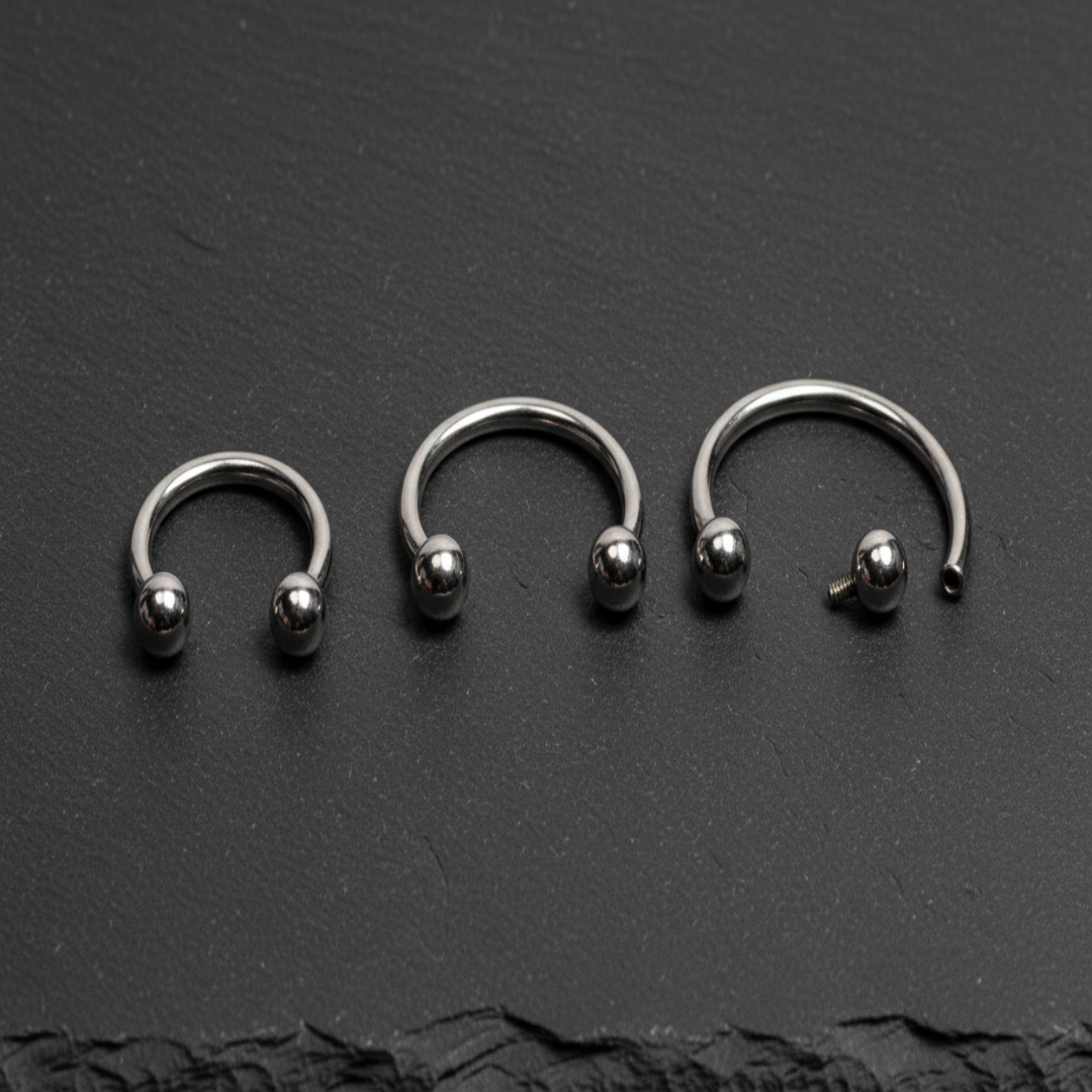 Barbells circulares roscados internamente (calibre 16 y 14)