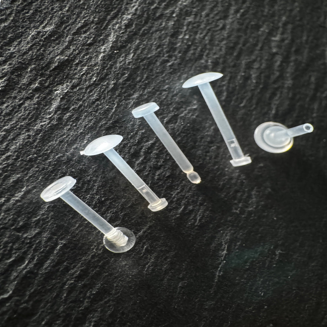 Retenues de Piercing en Bioplast