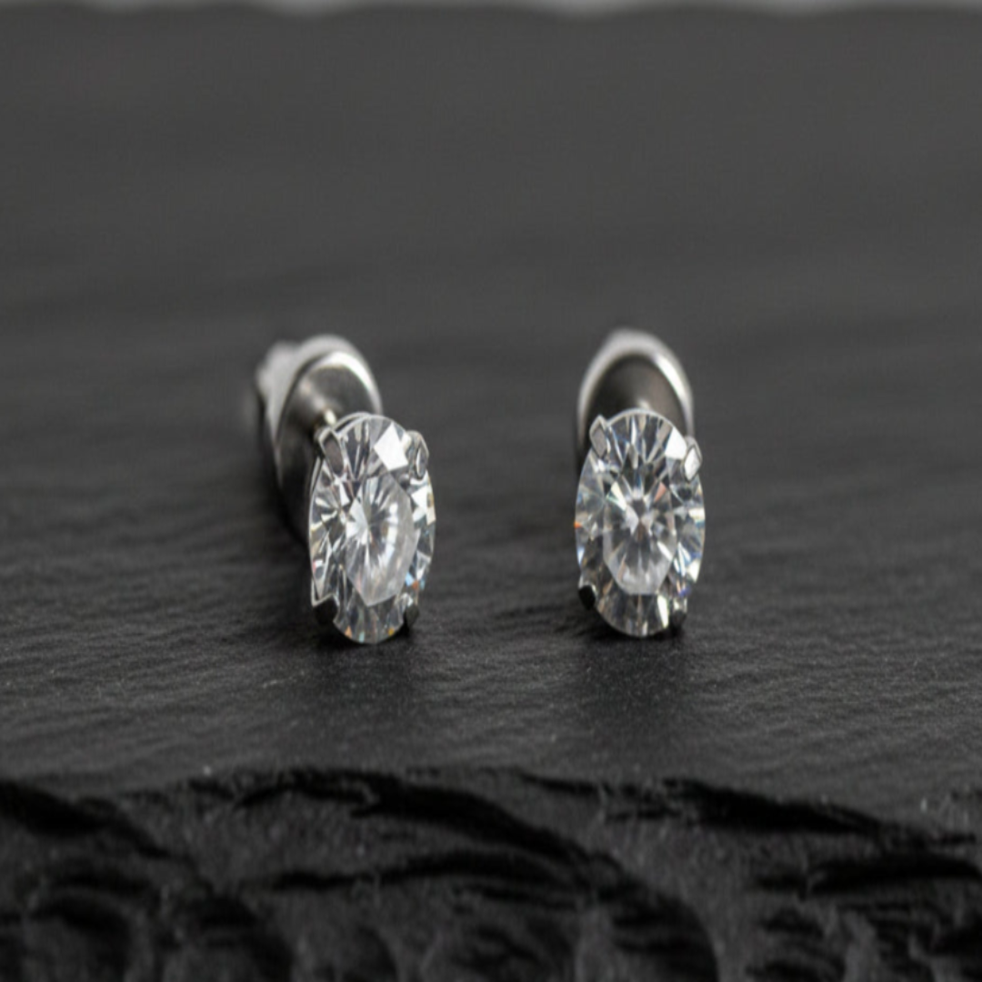 Crystal Stud Earring Pairs
