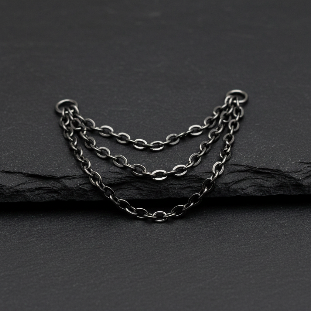 Piercing Chain Set | 3 Lengths | 20mm, 30mm & 40mm