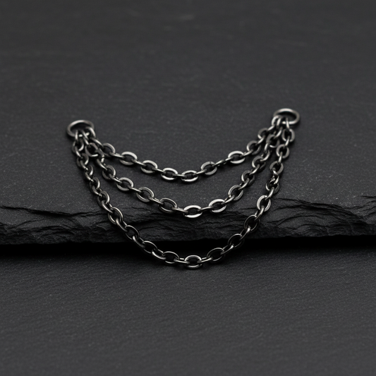 Piercing Chain Set | 3 Lengths | 20mm, 30mm & 40mm