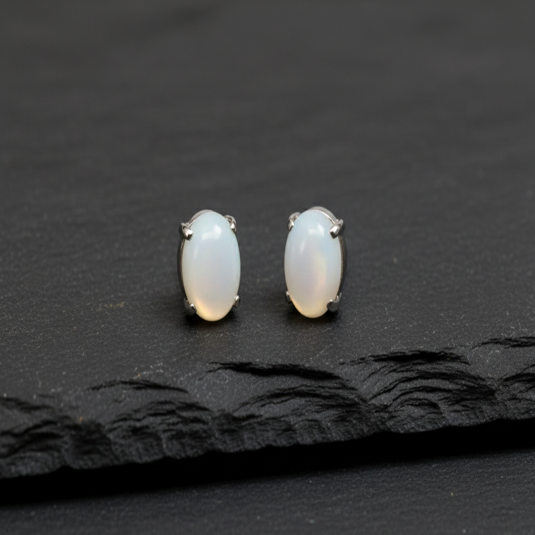 Extremos de Labret de Titanio con Piedras Semipreciosas