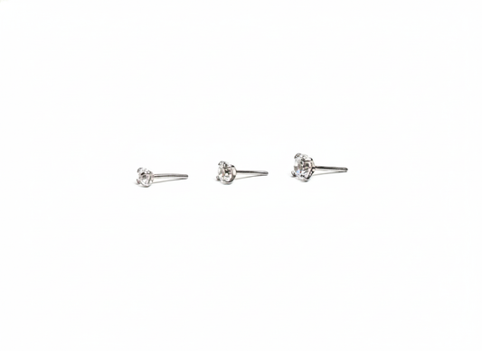 CZ Prong Threadless End | 2mm–5mm |