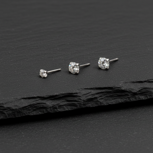 CZ Prong Threadless End | 2mm–5mm |