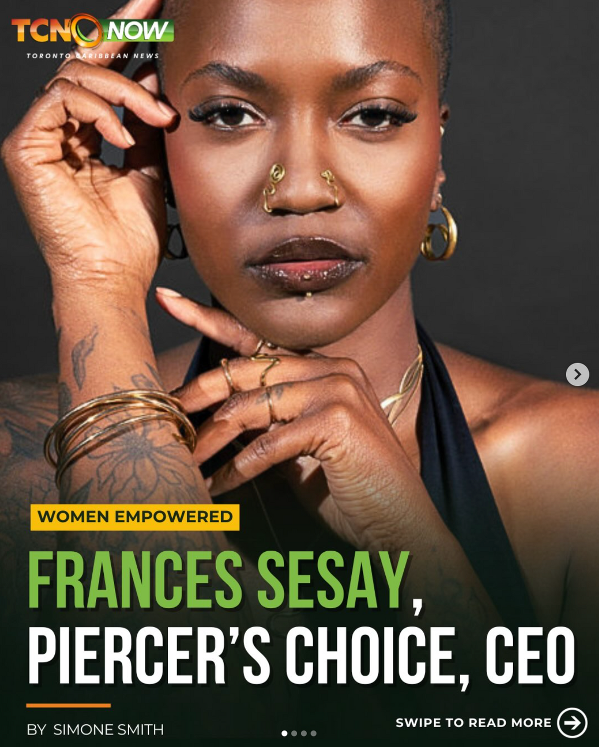 Frances Sesay, Piercer’s Choice CEO
