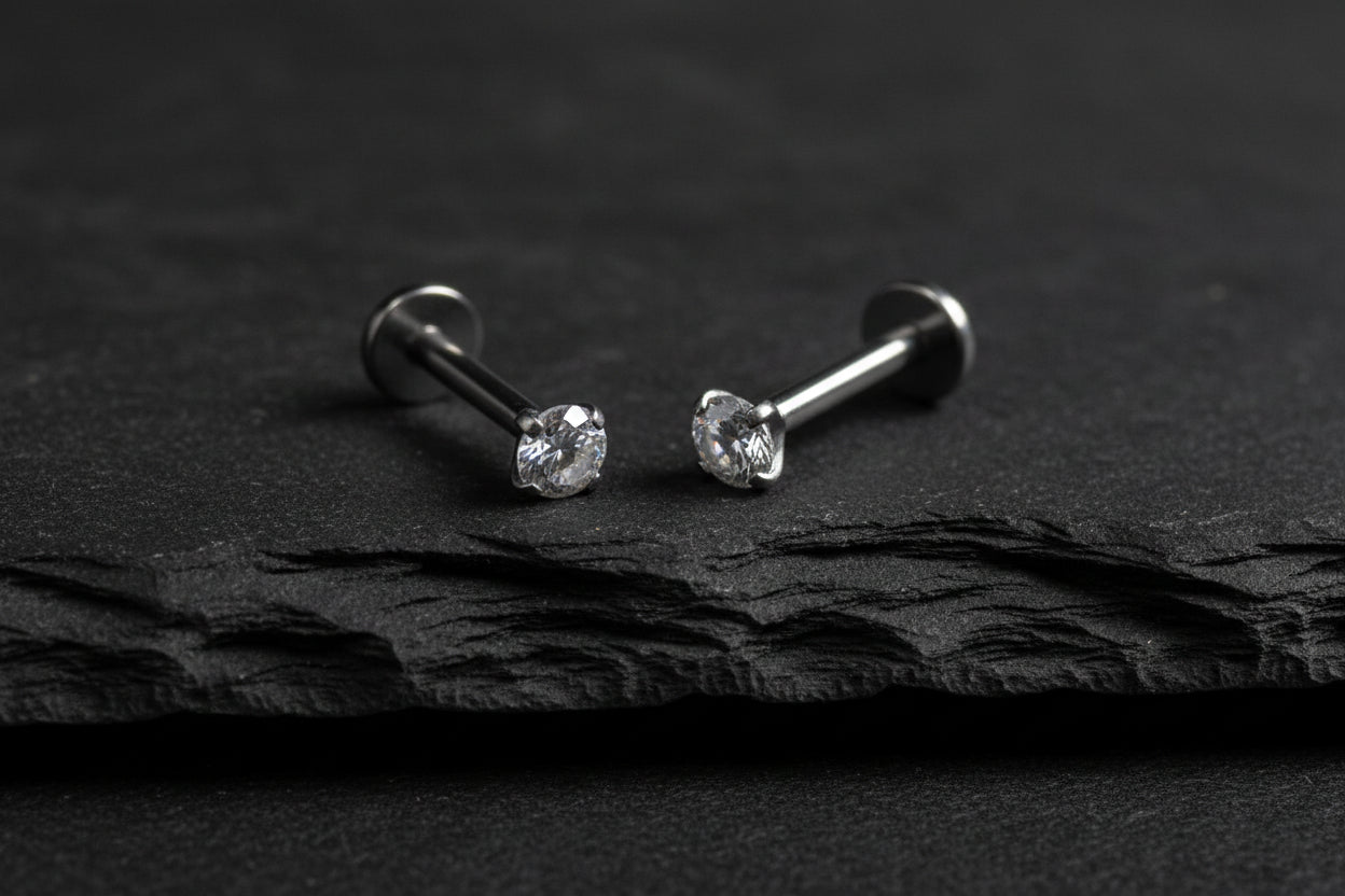 Crystal Stud Earring Pairs
