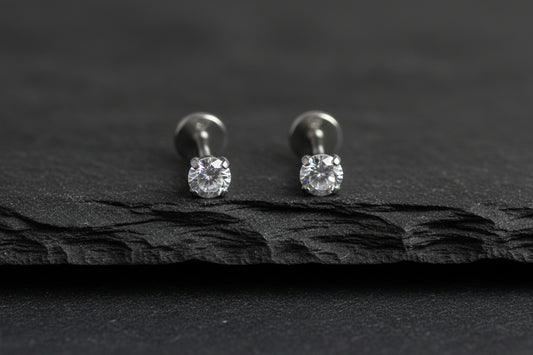 Crystal Stud Earring Pairs