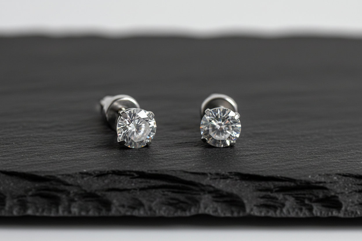 Crystal Stud Earring Pairs