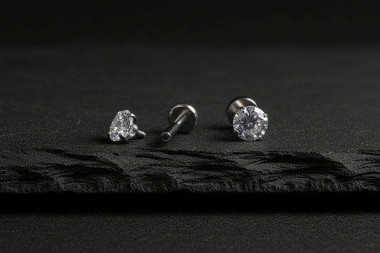 Crystal Stud Earring Pairs