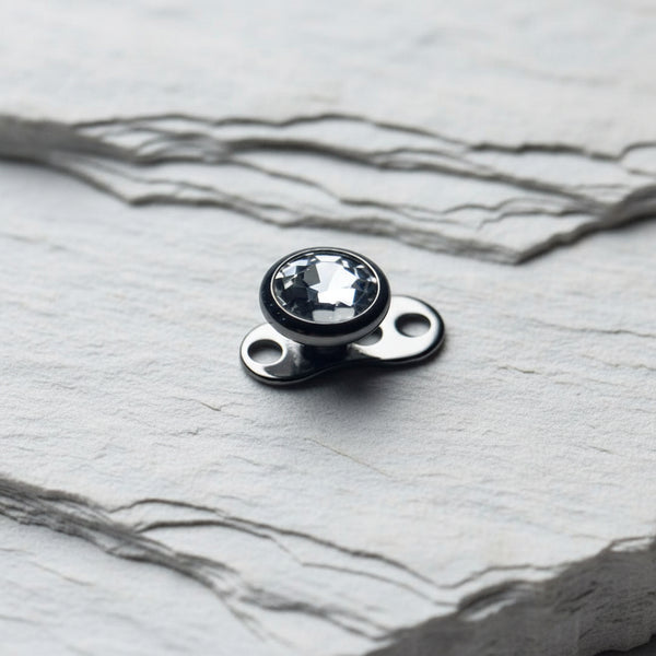 CZ Flat Disc Dermal Top