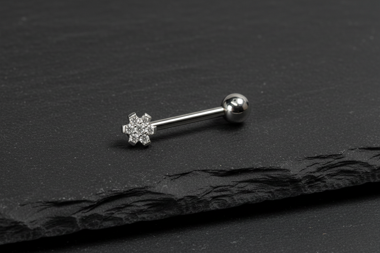 Barres de piercing Christina en titane