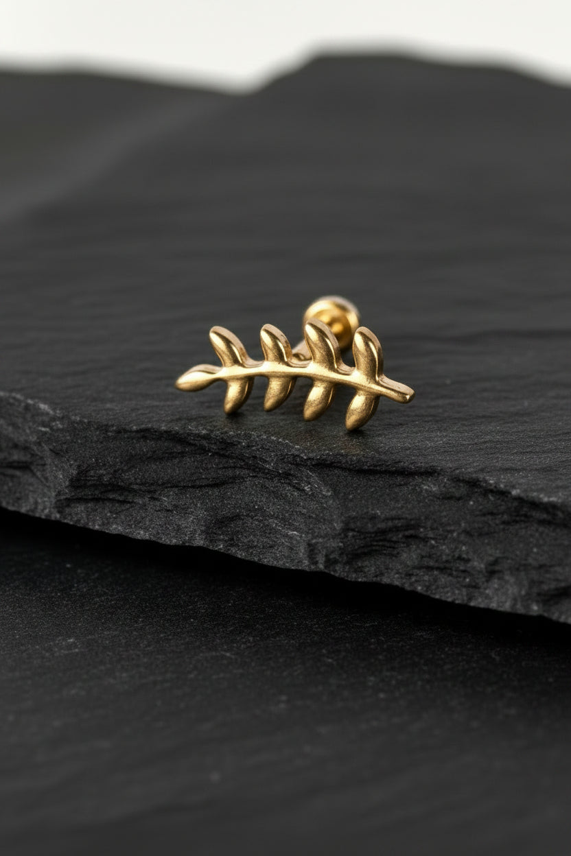 Laurel PVD Internally Threaded End