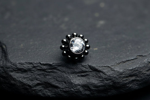 CZ Flower Dermal Top