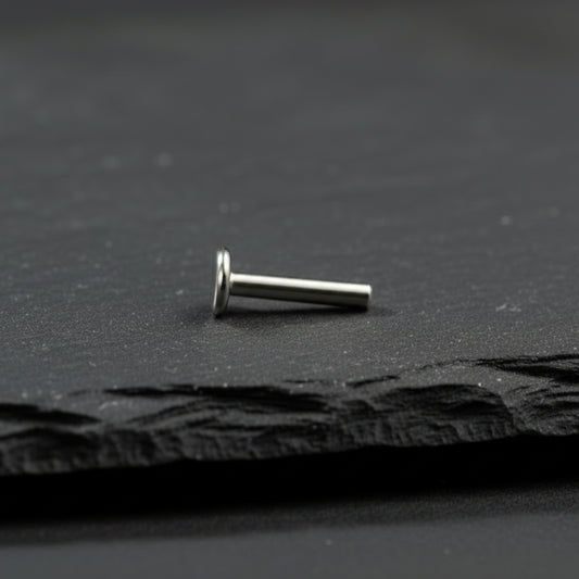 20G & 18G | Threadless Labret Flatback Post