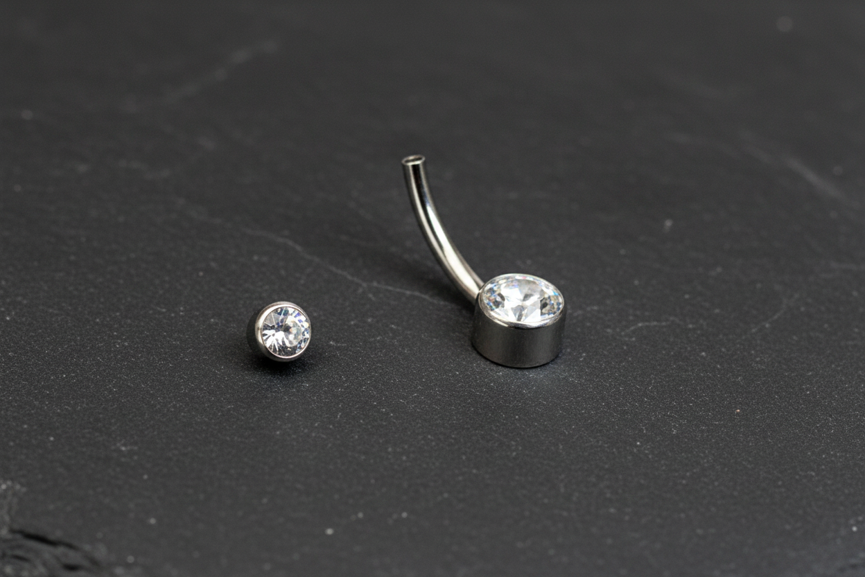 Crystal Gem Navel Jewelry