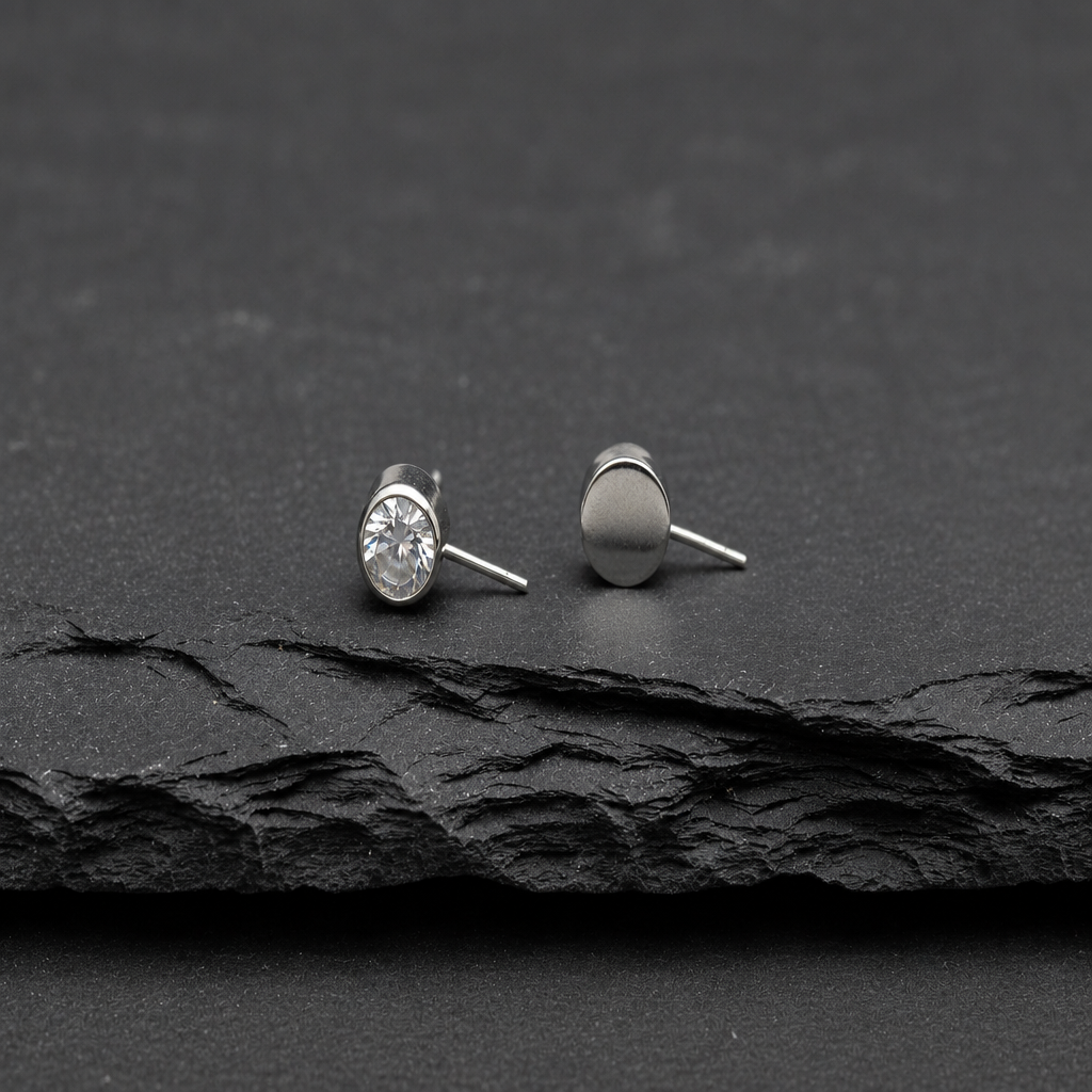 Crystal Front-Facing Nipple Jewelry product image