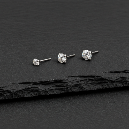 CZ Prong Threadless End product image