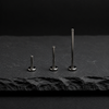 16G Internally Threaded Labret Flatback Post product image