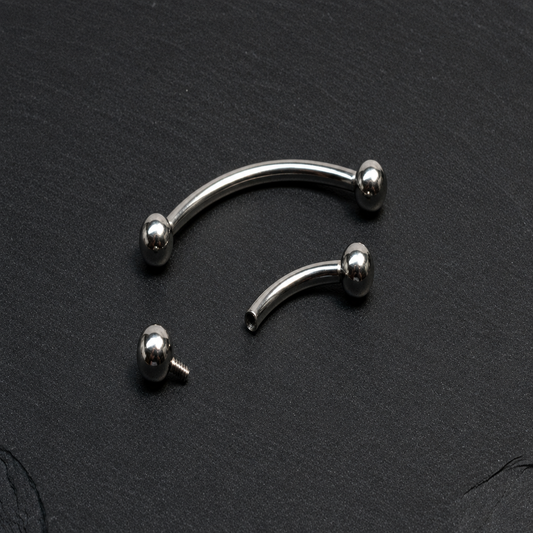 Curved Barbell with Ball Ends product image