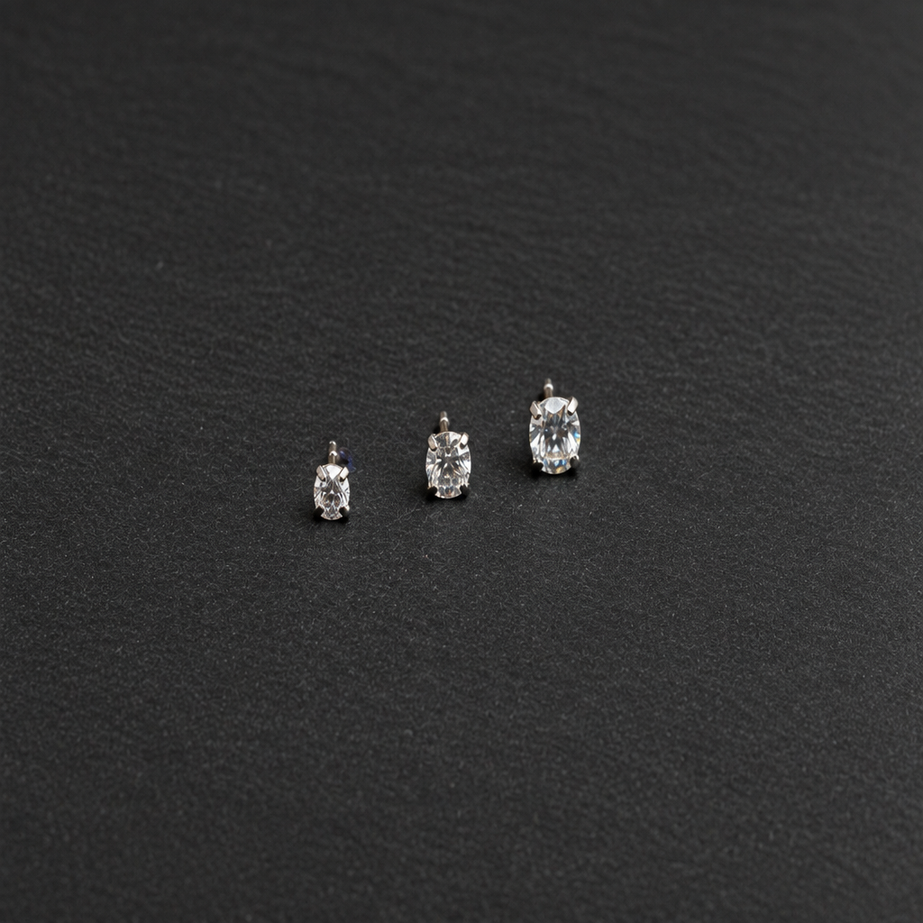 CZ Prong Threadless End product image